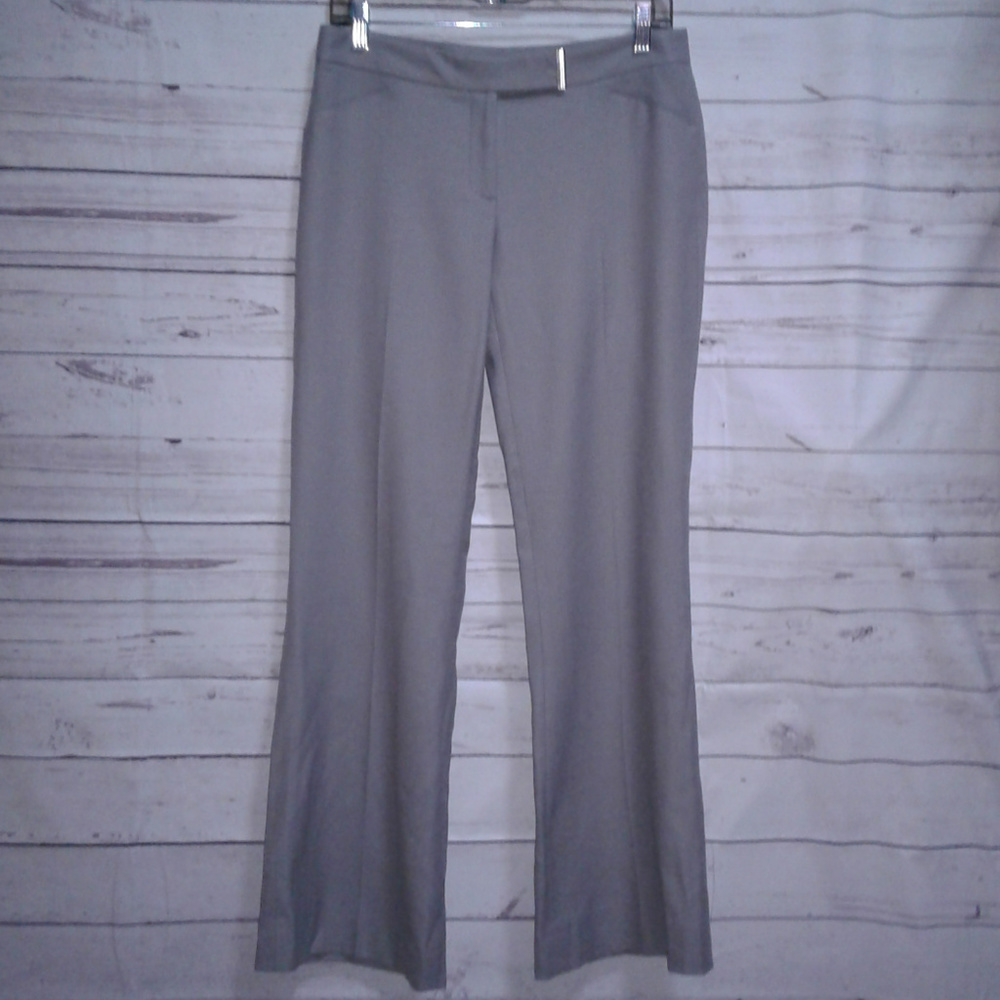 Elie Tahari Gray Wool Pants